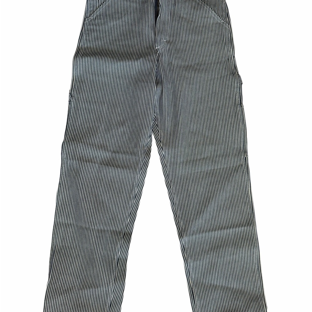 Stan Ray Hickory Stripe Carpenter Pants USA Made W31 L32 Workwear Denim